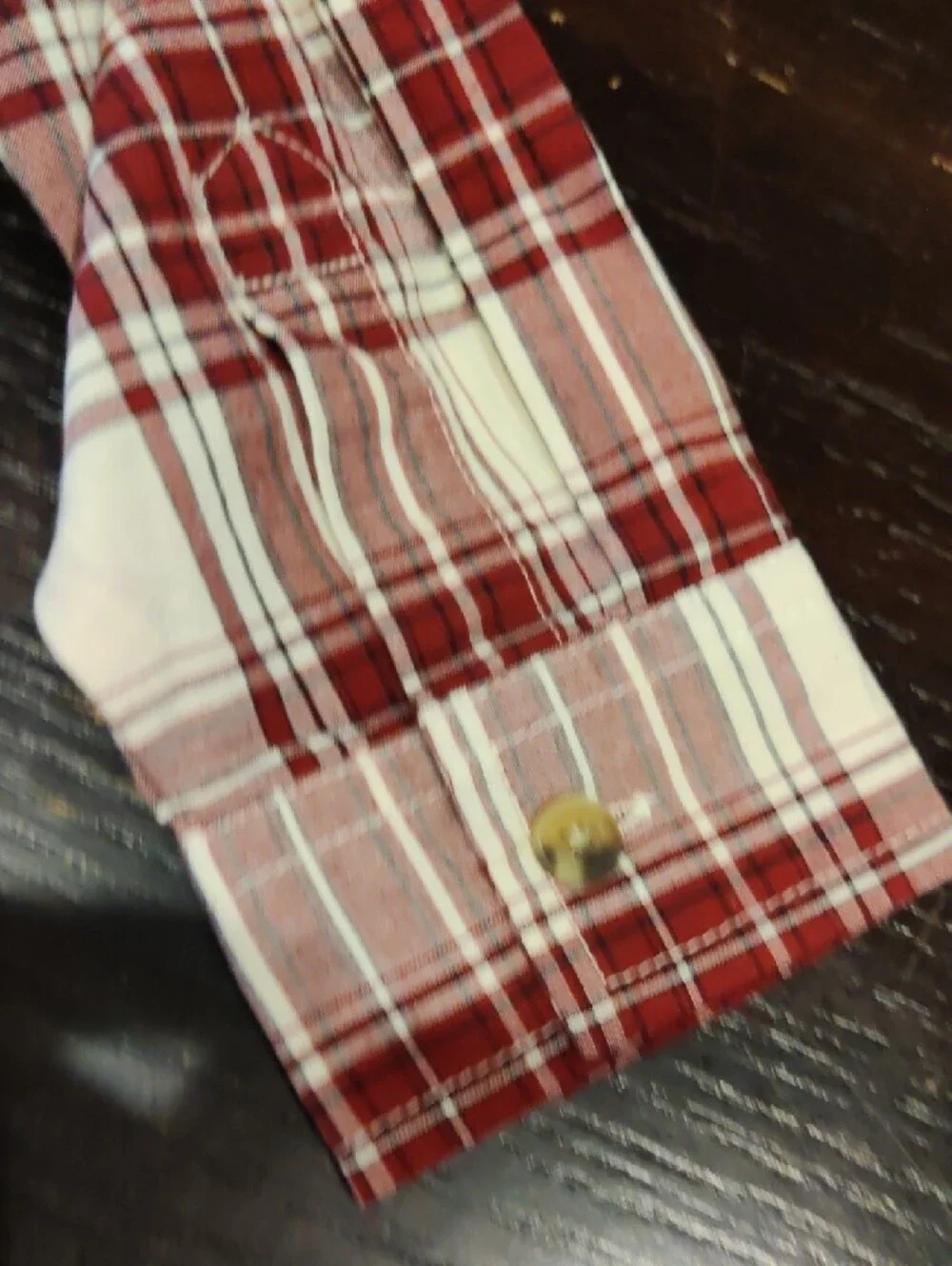 Kid's Argyle Sweater Vest with Red Plaid Button-Up Shirt
